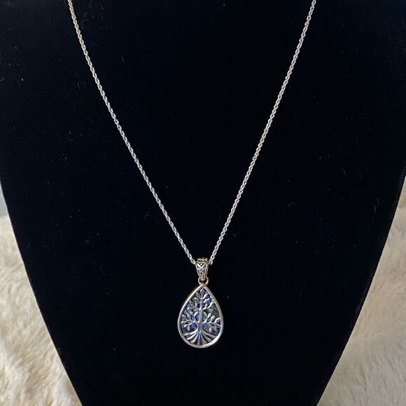 Tree of Life Silver Necklace - Picture 2 of 4